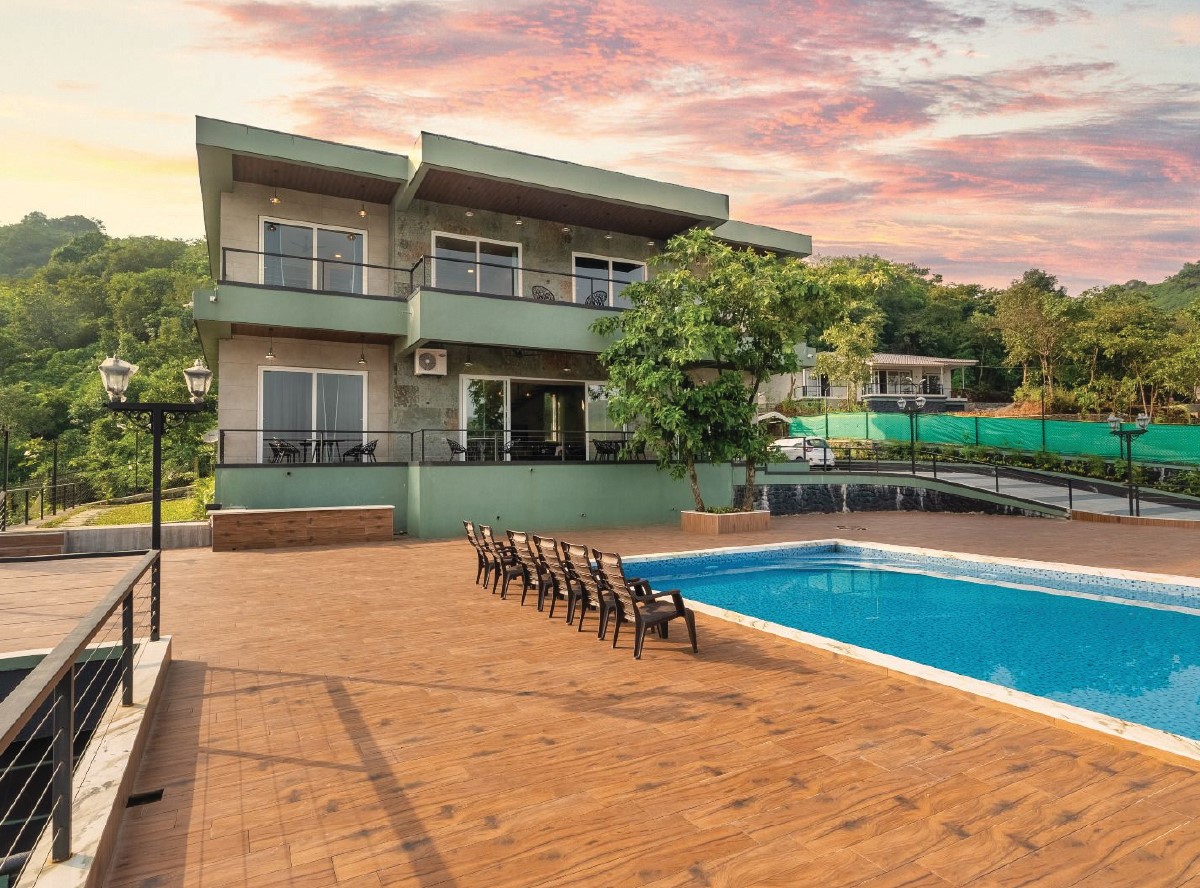 villa in lonavala with pool
