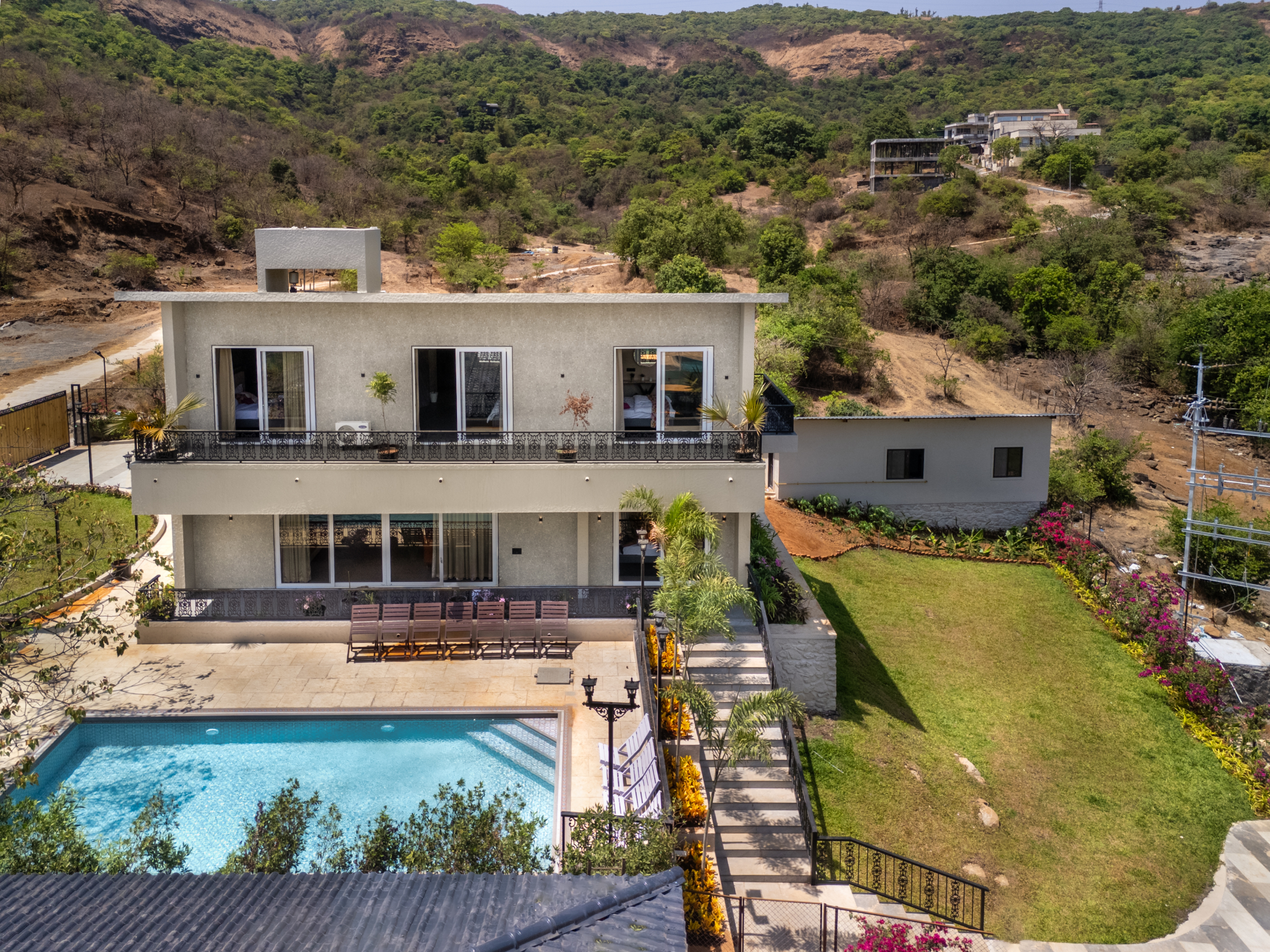 Villa in Lonavala with pool